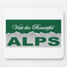 Besichtigen Sie die schönen Alpen Mousepad