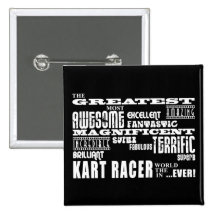 Best Kart Racers : Greatest Kart Racer Pinback Buttons