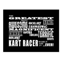 Best Kart Racers : Greatest Kart Racer Post Card