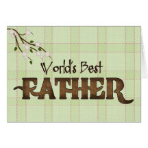 Beste der Vater-Karte der Welt