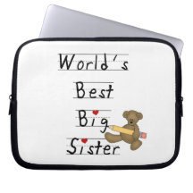 Beste die große Schwester-Geschenke der Welt Laptop Schutzhülle