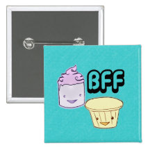Beste Freunde für immer Button