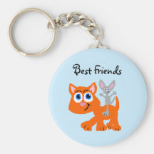 Beste Freunde Keychain Schlüsselband