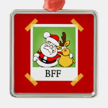 BESTE FREUNDIN beste Freund-für immer Weihnachtsve Ornamente