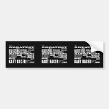 Beste Kart Rennläufer: Bestster Kart Racer Auto Sticker