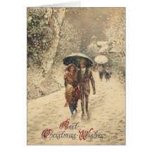 Beste Weihnachtswünsche - Karte