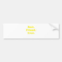 Bester Freund überhaupt Auto Sticker
