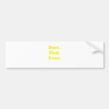 Bester Vati überhaupt Auto Sticker