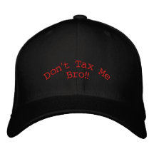 Besteuern Sie mich nicht Bro Baseballcap