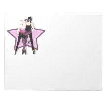 "Besties" Rok Stern Chiks Memo Notiz Pad
