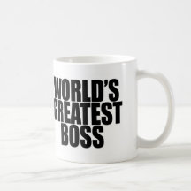 Bestster der Chef-Becher der Welt Tee Tassen