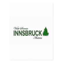 Besuch landschaftliches Innsbruck Postkarten