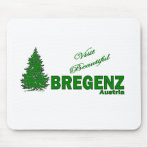 Besuch schönes Bregenz, Österreich Mousepad