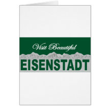 Besuch schönes Eisenstadt Karte