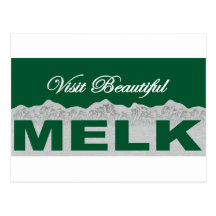 Besuch schönes Melk, Österreich Postkarten