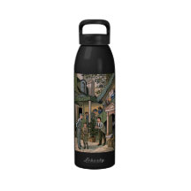 "Besuchscaen " Wiederverwendbare Wasserflasche
