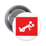 betrunkene Manikone Anstecknadelbutton