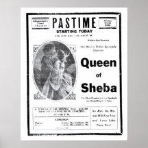 Betty Blythe 1922 Vintages Filmanzeigenplakat