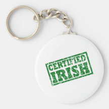 Beunruhigte zugelassene Iren Keychain Schlüsselanhänger