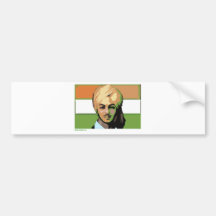 Bhagat Singh: Ein revolutionärer Held Autoaufkleber