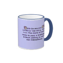 Bibliomania-Becher Kaffeetasse