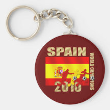 Biegung Fußballspieler Spaniens 2010 es Futbol Kun Schlüsselband