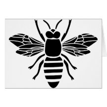 biene bee wasp bumble wespe hummel karte