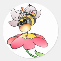 Biene Bienen aufkleber - sticker bee bees