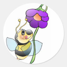 Biene Bienen aufkleber - sticker bee bees