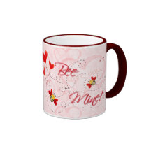 BIENEN-BERGWERK-VALENTINSGRUSS durch SHARON SHARPE Kaffee Tasse
