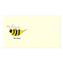 Bienen-glückliche Visitenkarte