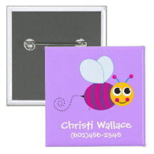 Bienen-Identifizierungs-Knopf Button