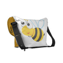 Bienen-inspirierte Bote-Tasche durch PaddleDuck Kuriertaschen