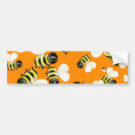 Bienen-Tapete Auto Sticker