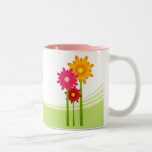 Bienen-und Gänseblümchen-Blumenbecher Tee Haferl