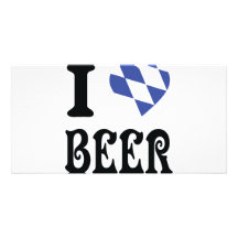 Bier der Liebe I Foto Karte