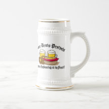 Bier-Görn-Brezeln deutsch Kaffeetasse
