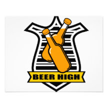 Bier hoch personalisierte einladungen