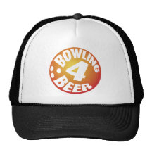 Bier-Hut des Bowlings-4 Trucker Caps