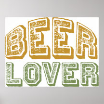 Bier-Liebhaber Posterdrucke