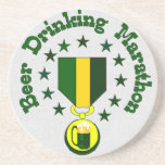 Bier-trinkendes Marathon Untersatz