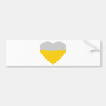 Bierherz-Liebe Auto Sticker