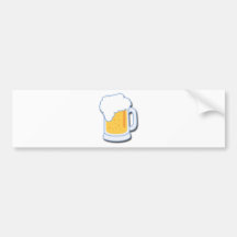 Bierkrug Autosticker