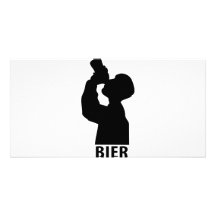 Biertrinker Ikone Bilder Karten