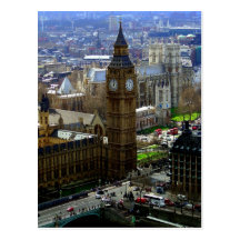 Big Ben, London-Postkarte