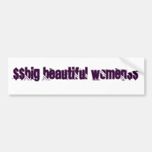 $$BIG SCHÖNES WOMEN$$ AUTOSTICKER