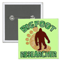 Bigfoot-Forscher Anstecknadelbutton