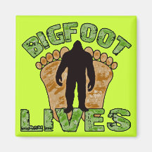 Bigfoot-Leben Kühlschrankmagnet