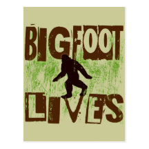 Bigfoot-Leben Postkarten