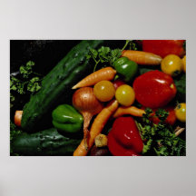 Bild des Frischgemüses Plakatdrucke